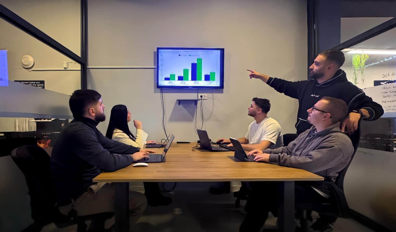 SD IT team working